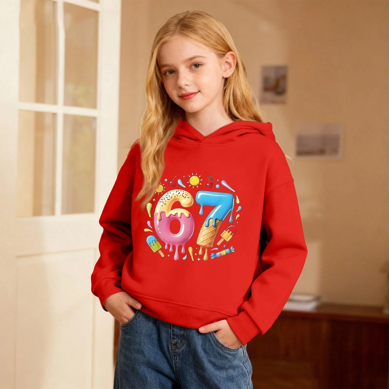 Худи для девочки, фото №4