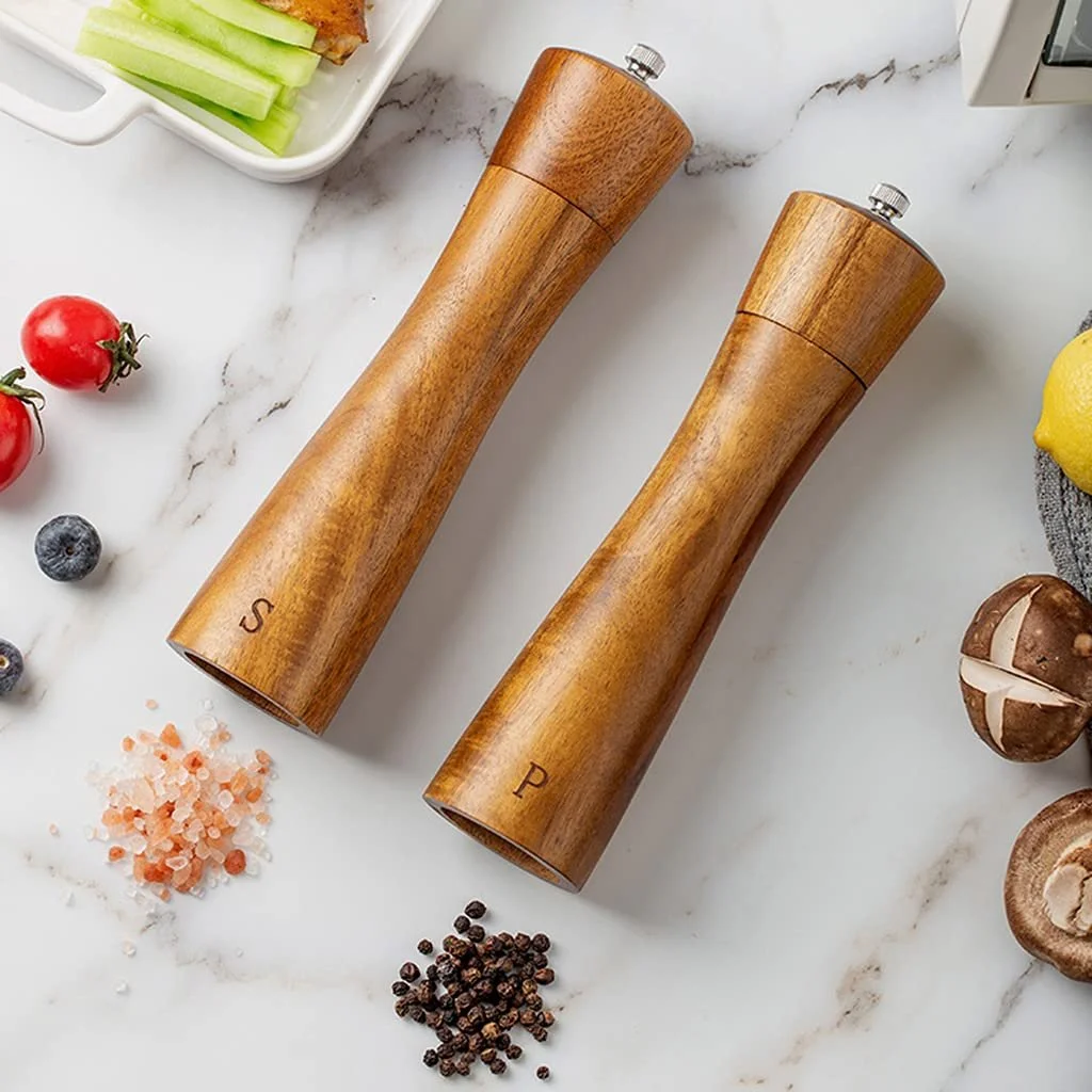 Ручная Мельница Дерево Многофункциональная Соль Перец, фото №8 Ручная Мельница Дерево Многофункциональная Соль Перец, фото №8