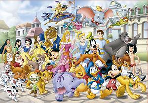 Пазл Educa Disney Parade Disney World 200 элементов (13289) synthetic.ua - Фото 1