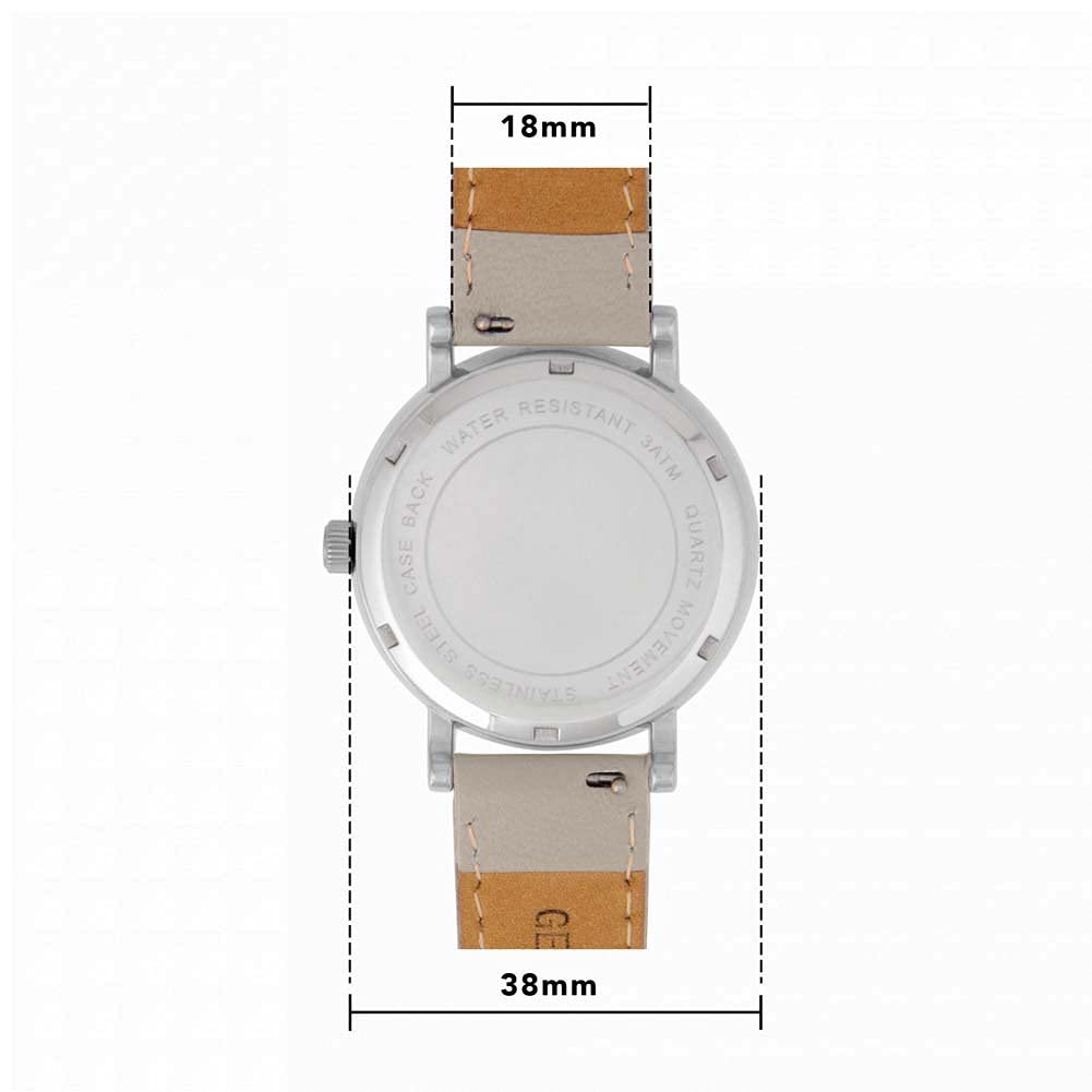Женские часы Toff London Scorpio Navy, корпус 38 мм, водонепроницаемость 3 ATM, кварцевый механизм, фото №5