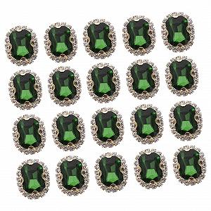 Стразы Пришивные 20шт Декоративные материалы для одежды для творческих проектов и личного дизайна - Фото 1