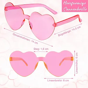 Солнцезащитные очки BOUBONI Сердце для женщин Без оправы Сердце synthetic.ua - Фото 1