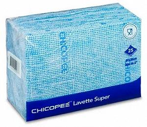 Салфетки Chicopee Lavette Super многоцелевые для кофейни Синие - Фото 1