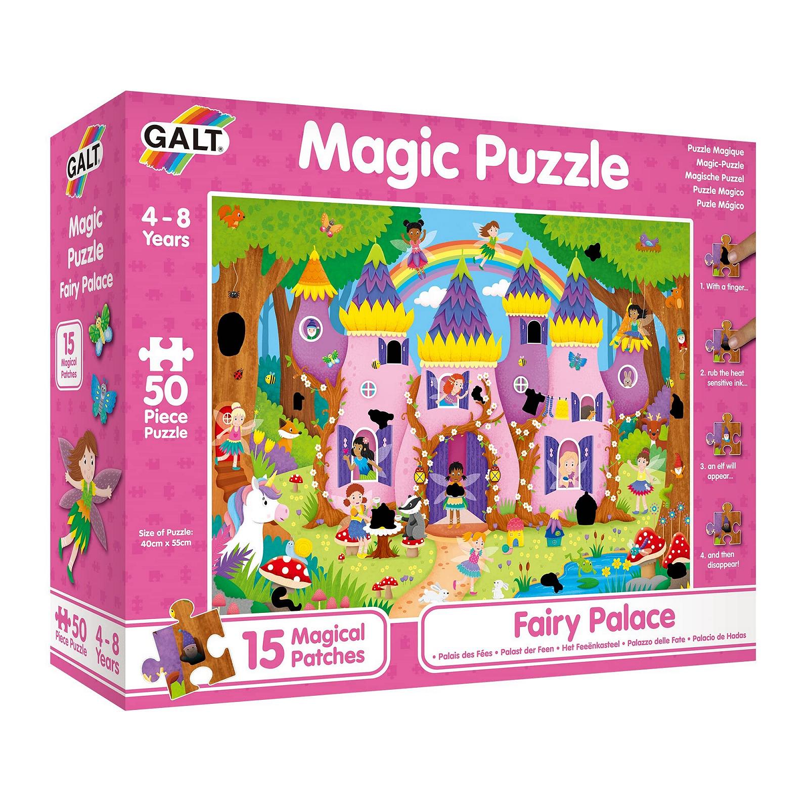 Пазл Galt Toys Magic Puzzle Fairy Palace 50 деталей, фото №1