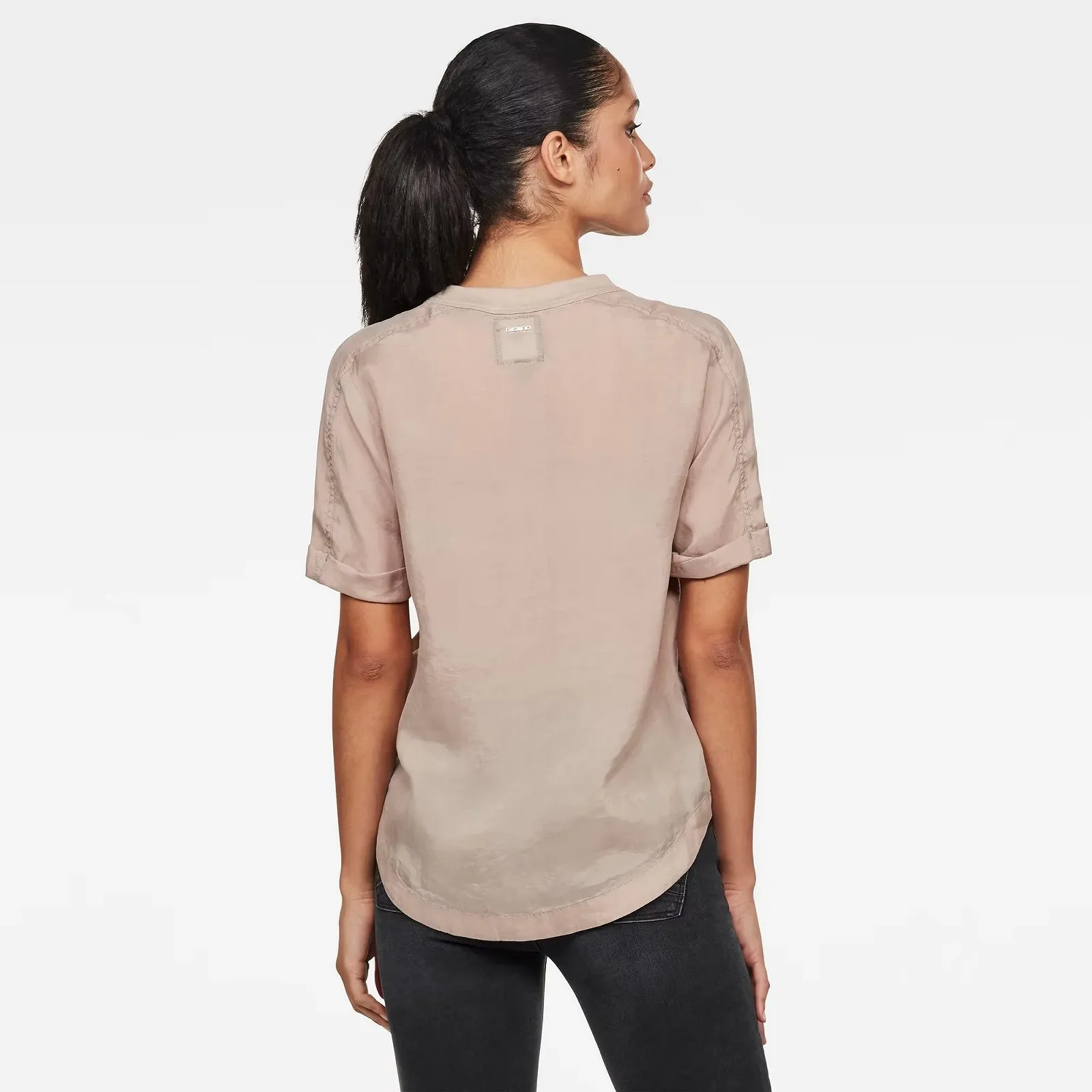 Жіночий топ G-Star RAW Woven Tee Top - XS, фото №3 Жіночий топ G-Star RAW Woven Tee Top - XS, фото №3