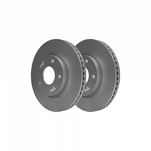 Гальмівний диск ATE 24.0126-0150.1 для HYUNDAI KIA передній міст synthetic.ua - Фото 1