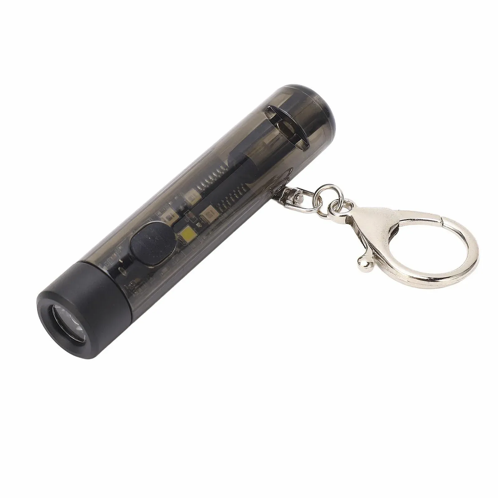 Ліхтарик Domary USB C -Schlfsselbund -Taschenlampe Перезаряджуваний Портативний Багатофункціональний зі свистком для надзвичайних ситуацій на відкритому повітрі, фото №5