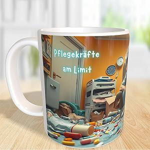 Кружка Кофейная Смешная Медсестра Медсестра Кружка для Дома Престарелых Медсестра Кружка Смешная Мультяшная Кружка 330 мл Хаос Говоря Смешной Юмор Уход Больница Уход Профессия Кружка synthetic.ua - Фото 1