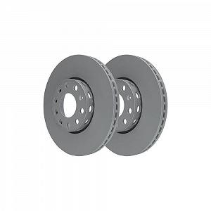 Гальмівний диск ATE 24.0125-0105.1 для SEAT SKODA VAG передня вісь synthetic.ua - Фото 1