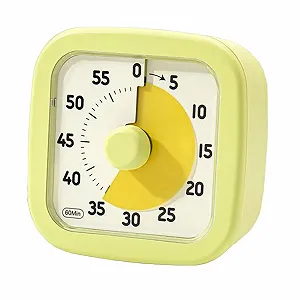 Таймер визуальный 60 минут для детей и офиса Pomodoro Магнитный - Фото 1