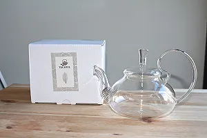 Чайник-заварник Стеклянный TEA SOUL с носиком из нержавеющей стали 500 мл synthetic.ua - Фото 1