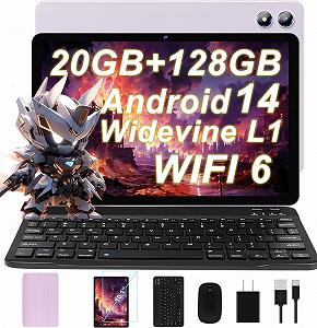 Планшет 10.1" JUEDUR R700 6+14/128Gb 8 ядер Android 14 6000 mAh Фіолетовий - Фото 1