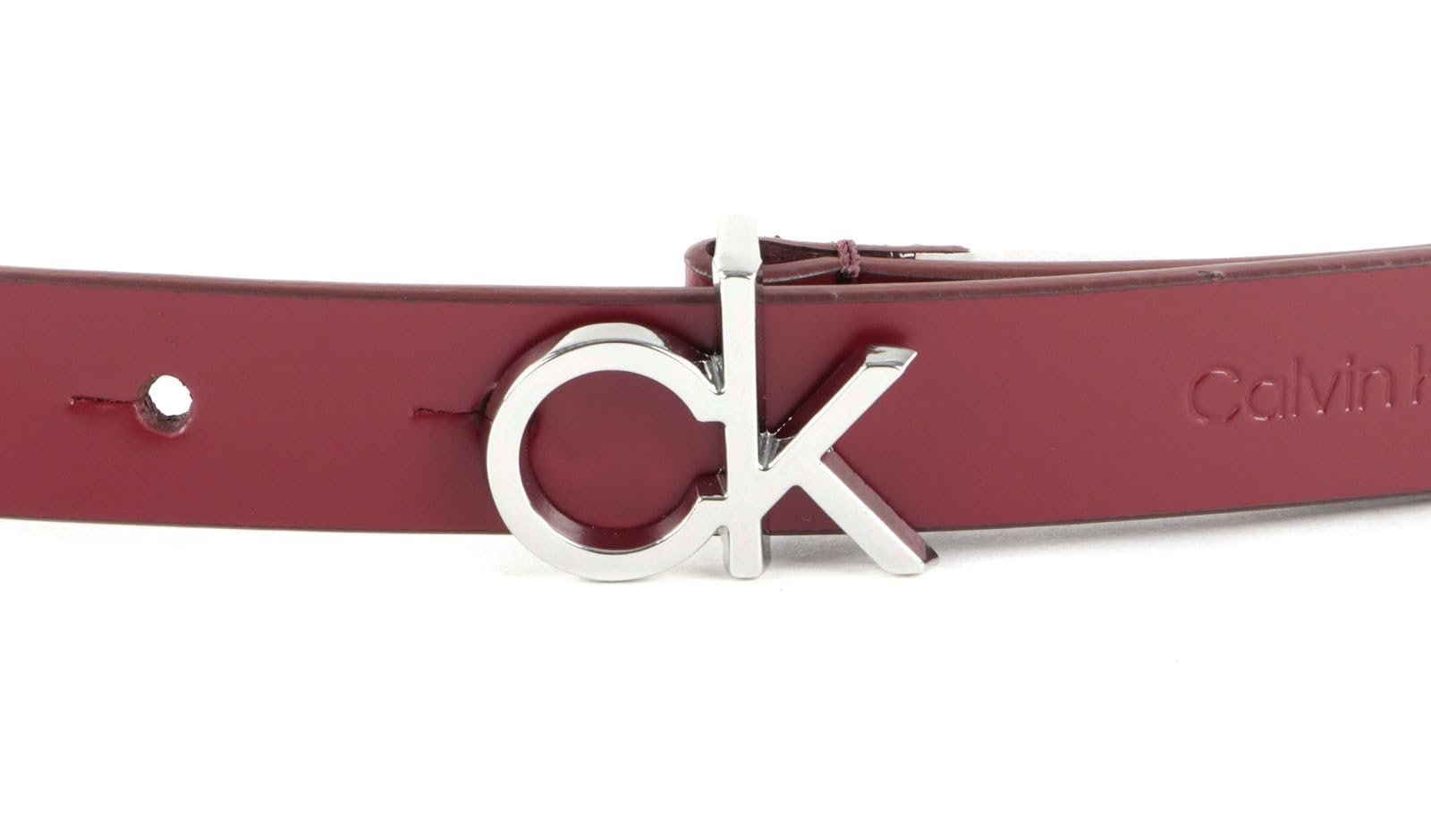 Ремень Calvin Klein Re-Lock 20 мм W80 Красная Смородина, Красная Смородина, фото №2