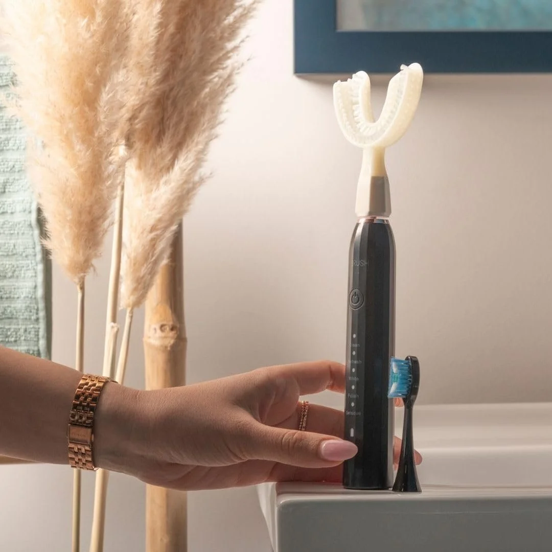 Электрическая зубная щетка Y-Brush DuoBrush Y-образная 1 месяц автономности, фото №8