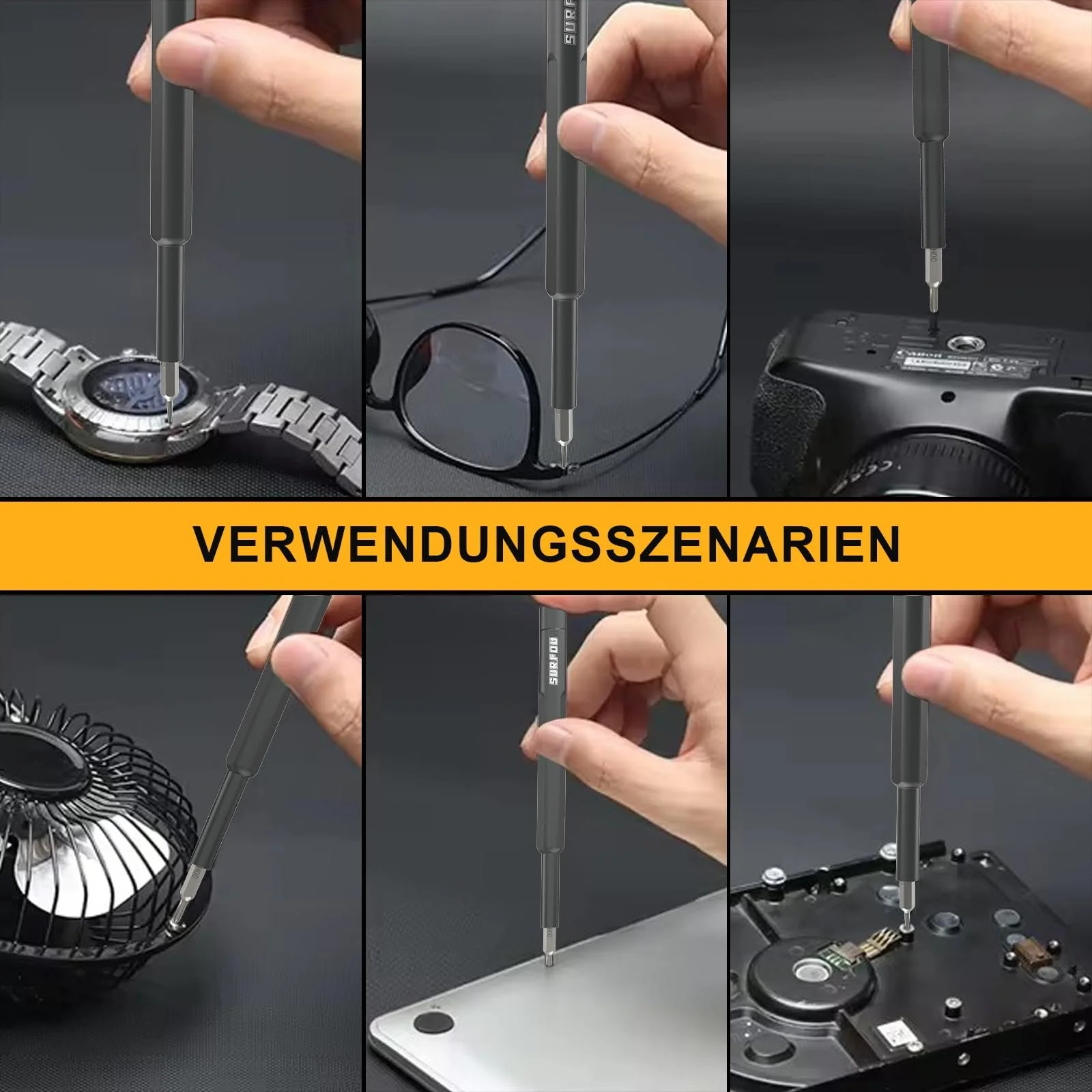 Набір прецизійних викруток SURFOU 25-в-1 Магнітний, фото №5