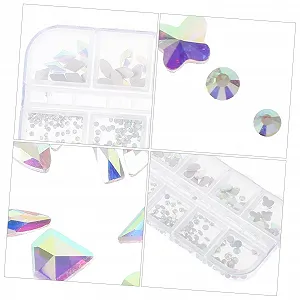 Підвіски для нігтів FOMIYES, набір страз synthetic.ua - Фото 1