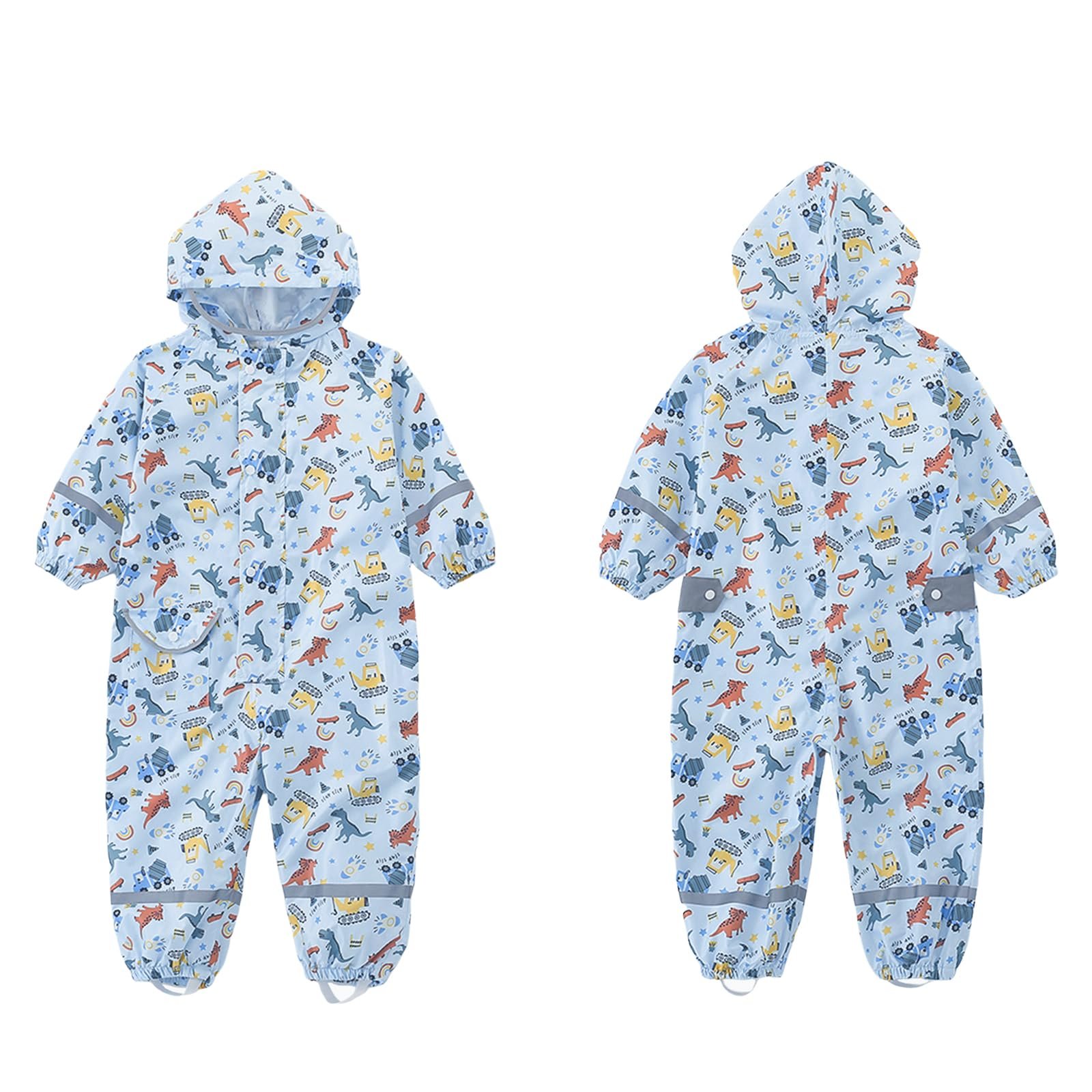 Детский дождевой комбинезон Hovkib для мальчиков и девочек, цельный дождевик, дышащий, водонепроницаемый, дождевик для малышей, грязевой костюм на молнии, 1-10 лет, фото №5 Детский дождевой комбинезон Hovkib для мальчиков и девочек, цельный дождевик, дышащий, водонепроницаемый, дождевик для малышей, грязевой костюм на молнии, 1-10 лет, фото №5