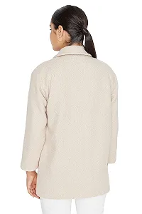 Пальто TRENDYOL Двубортное Однотонное synthetic.ua - Фото 1