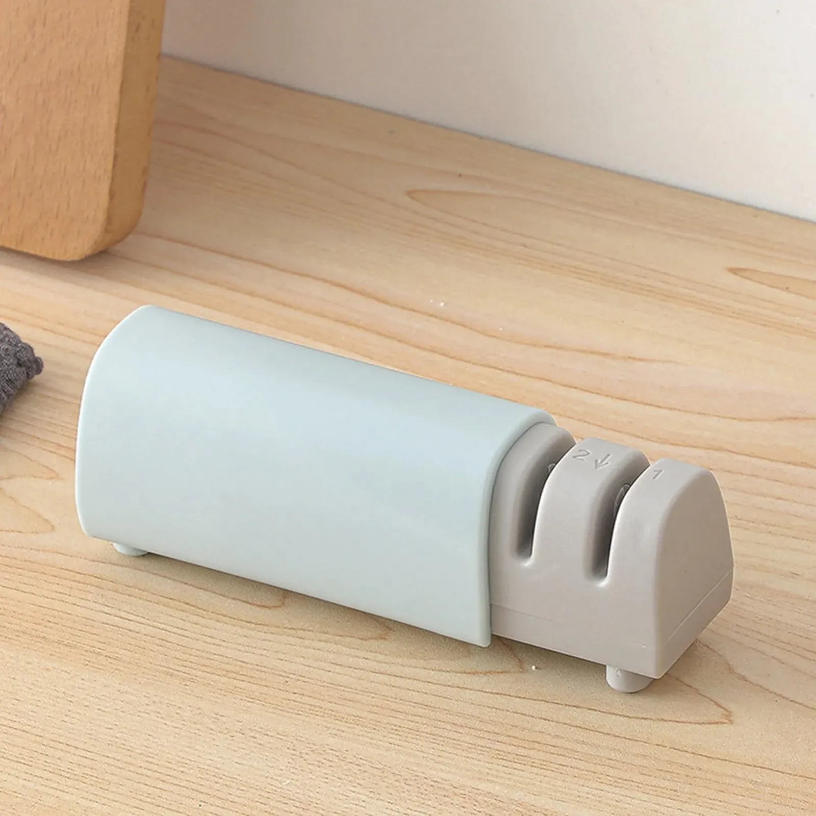 Точило для ножів 2-рівневе Висувне Ручне, фото №7