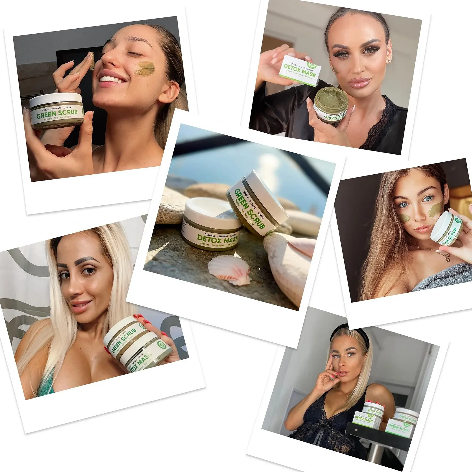 Маска для обличчя WOW TEA Detox Matcha Clay - Живильна, фото №7