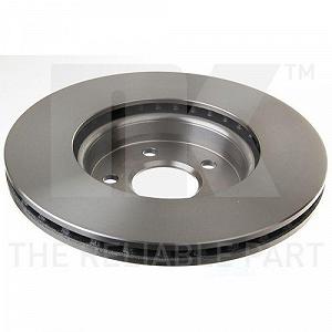 Гальмівний диск NK 2047132 для AUDI, передня вісь synthetic.ua - Фото 1