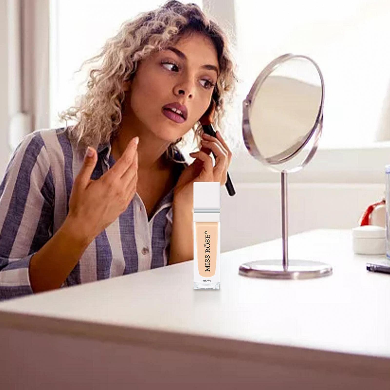 Тональная основа NICERAM Colour Changing Увлажняющая Стойкость 30 мл С контрольным эффектом Матирующая для Женщин Девушек, фото №5 Тональная основа NICERAM Colour Changing Увлажняющая Стойкость 30 мл С контрольным эффектом Матирующая для Женщин Девушек, фото №5