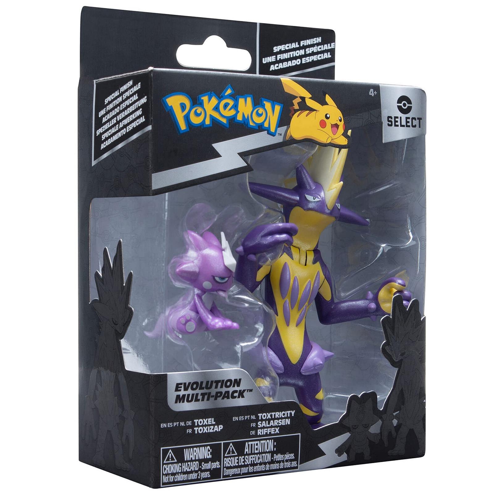 Набор фигурок Pokémon Toxel и Toxtricity Battle, 5 см и 7,6 см, фото №8