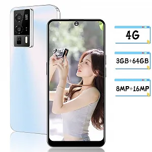 Смартфон MTGud Pova5Pro 4GB RAM + 32GB ROM 6.56 дюйма HD 5000 мАч White synthetic.ua - Фото 1