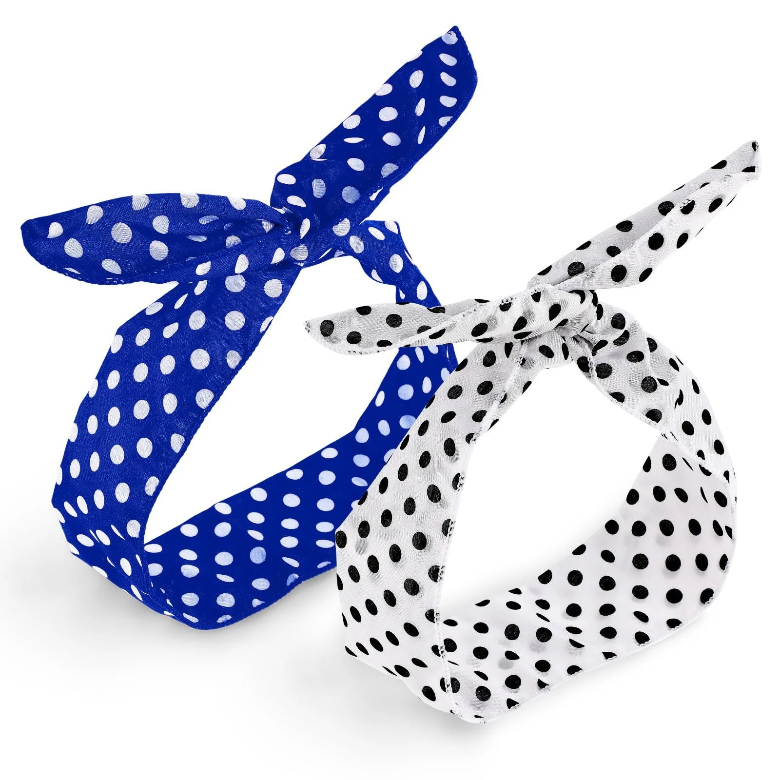 Пов'язка на голову в горошок Prasacco, фото №1