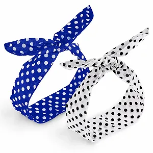 Купить Повязка на голову в горошек Prasacco - Фото 1 Повязка на голову в горошек Prasacco - Фото 1