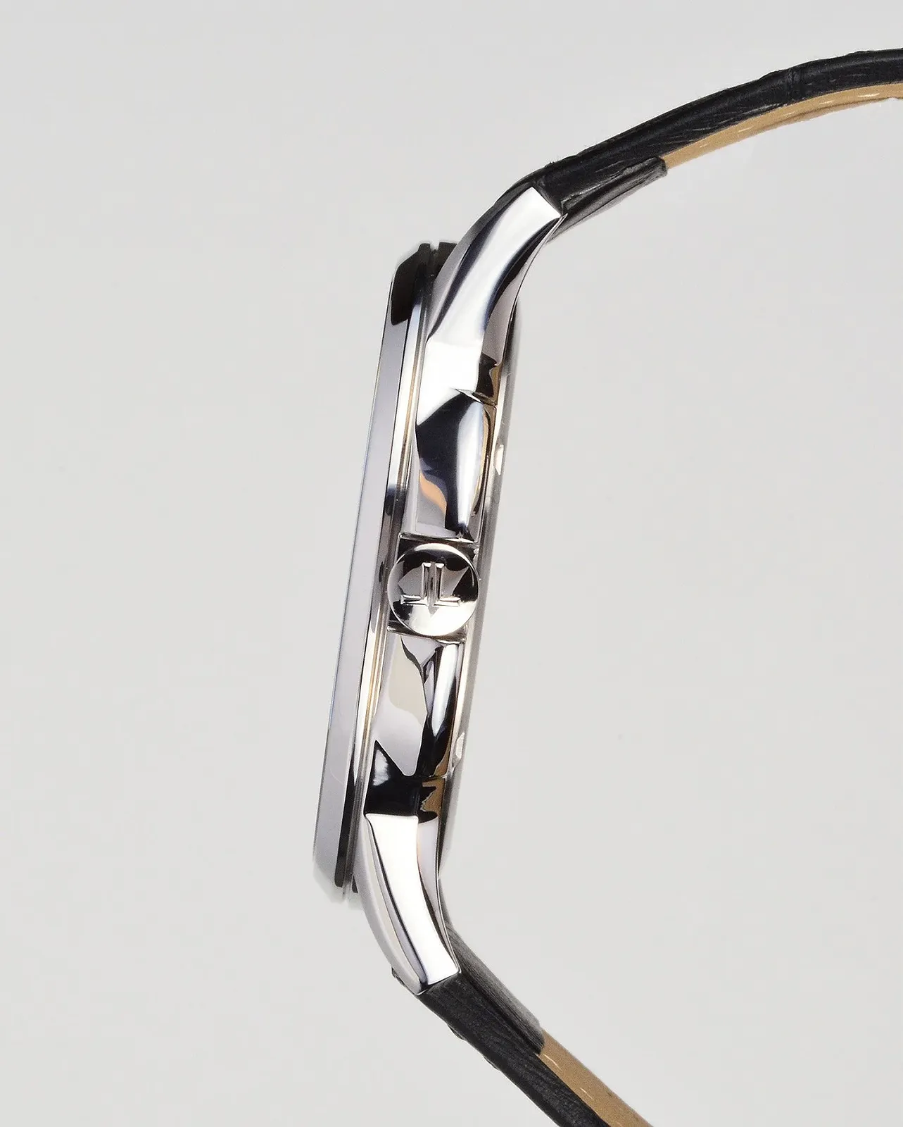 Часы JACQUES LEMANS Sydney 1-1540B Мужские Ремешок кожаный Нержавеющая сталь, черный, современный, фото №3 Часы JACQUES LEMANS Sydney 1-1540B Мужские Ремешок кожаный Нержавеющая сталь, черный, современный, фото №3