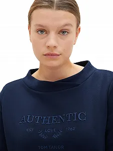 Толстовка TOM TAILOR женская Plussize synthetic.ua - Фото 1