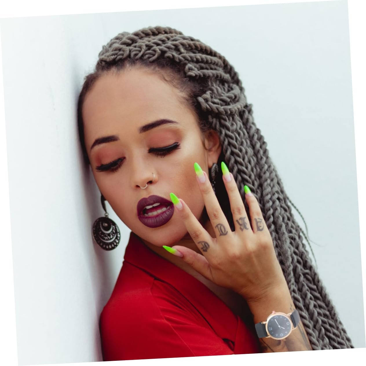 Часы кварцевые PartyKindom Женские Ремешок из искусственной кожи, фото №5