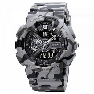Годинник Skmei 1688CMGY Camo Gray. - Фото 1