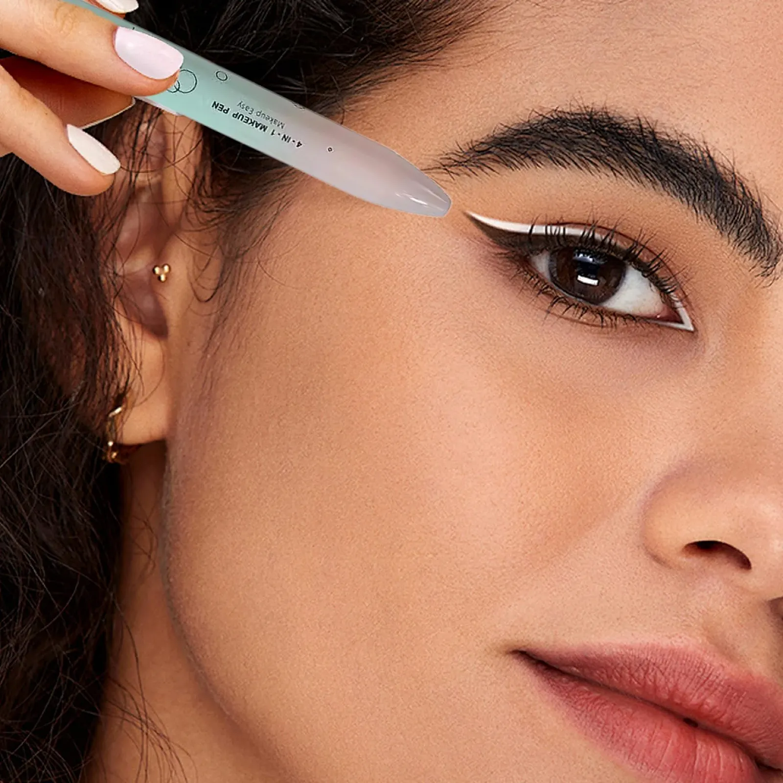 Олівець 4 в 1 Easy Switch Eyeliner Eyebrow Lip Liner Highlighter, фото №5