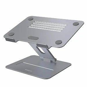 Подставка для ноутбука Premium Aluminium Регулируемая по высоте Space Grey - Фото 1
