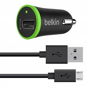 Зарядное устройство для телефона Belkin USB 2.4А, 12 W с Micro USB Cable,1.2м, Black (F8M887BT04-BLK) Зарядное устройство для телефона Belkin USB 2.4А, 12 W с Micro USB Cable,1.2м, Black (F8M887BT04-BLK)