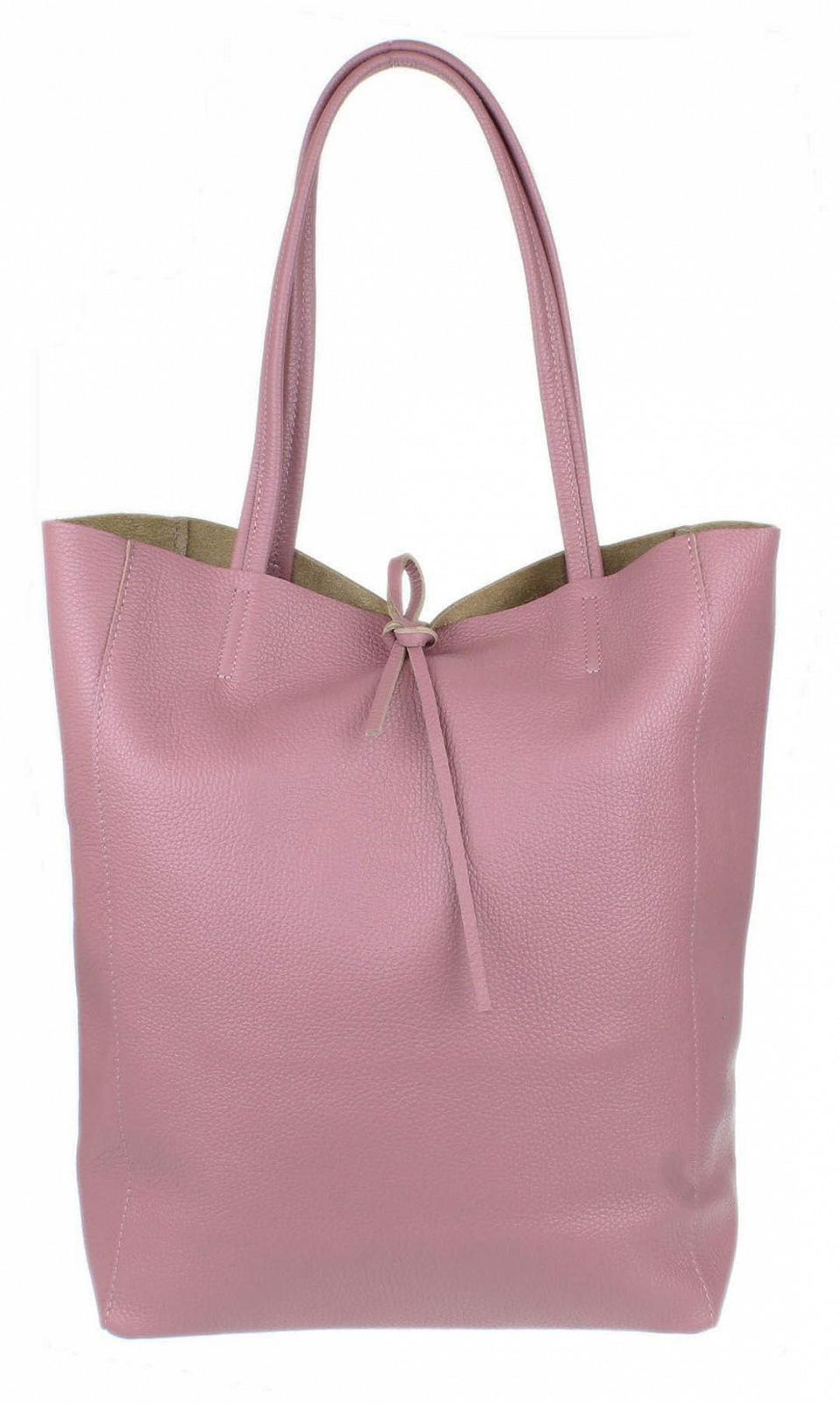 Шкіряна жіноча сумка з відкритим верхом Girly Handbags, фото №1