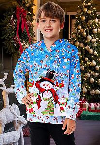 Худі Arankhiger Різдвяний дитячий унісекс Довгий рукав synthetic.ua - Фото 1