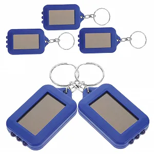 Ліхтарик-брелок LED Solar Compact HEMOTON Міні для надзвичайних ситуацій Портативний Універсальний для кемпінгу та активного відпочинку Синій - Фото 1