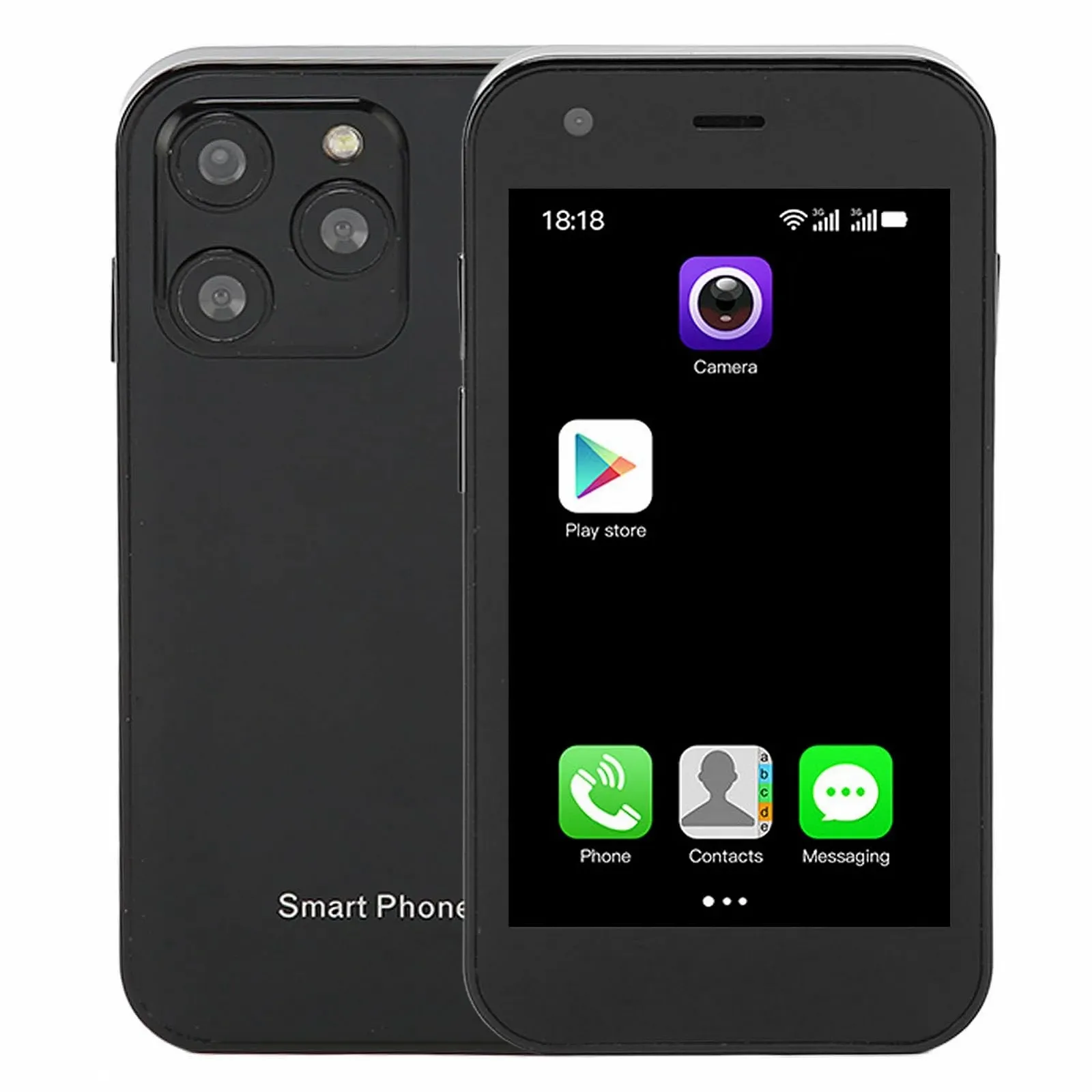 Смартфон XS15 3G 2/16GB Dual SIM Android 8.1 Чорний, фото №1