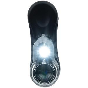Микроскоп Carson MicroMini 20x карманный с LED подсветкой, встроенным LED/УФ фонариком и универсальным адаптером для смартфона synthetic.ua - Фото 1