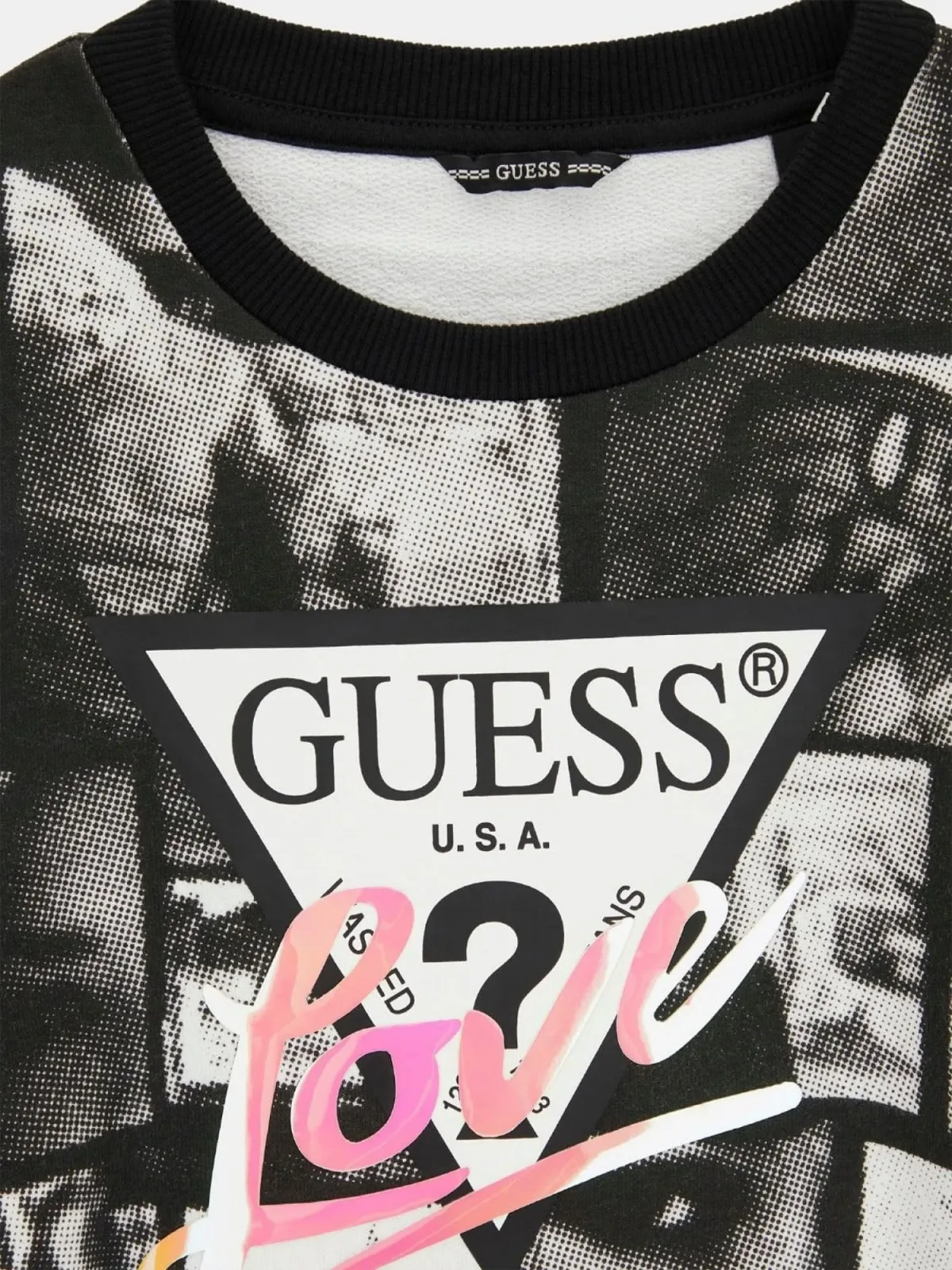 Світшот GUESS Чорний, фото №3