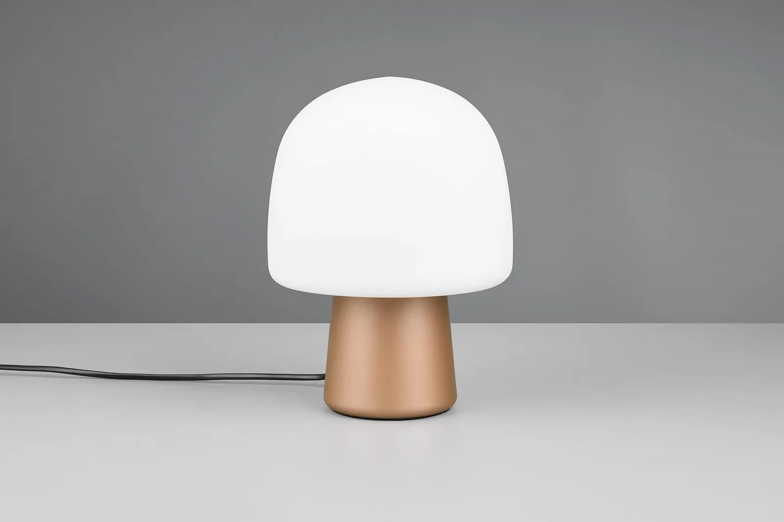 Настільна лампа Trio Leuchten Steen 568200165 Метал та скло Білий та кавовий, фото №5