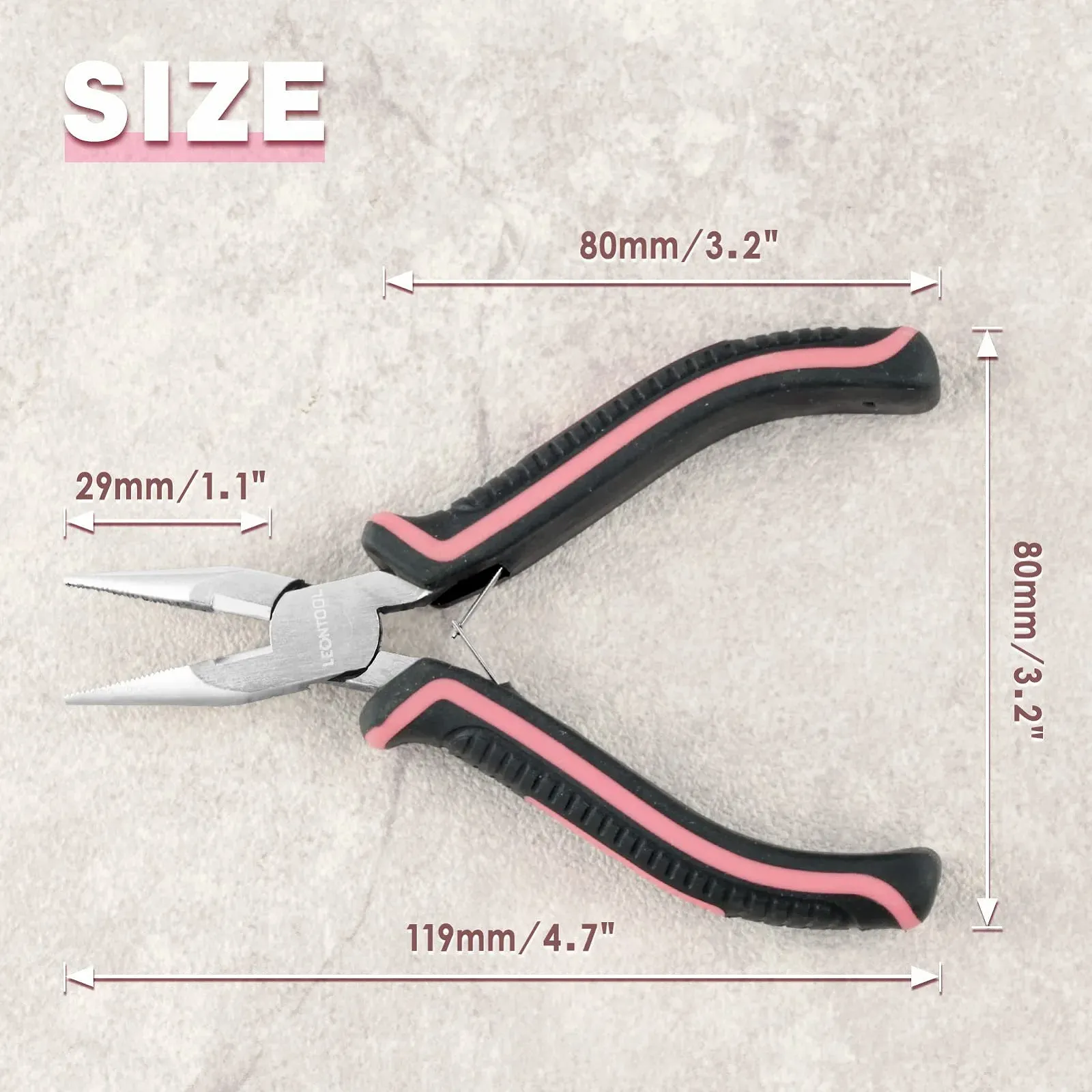 Длинногубцы LEONTOOL с зубчатыми губками 5 дюймов, фото №6 Длинногубцы LEONTOOL с зубчатыми губками 5 дюймов, фото №6