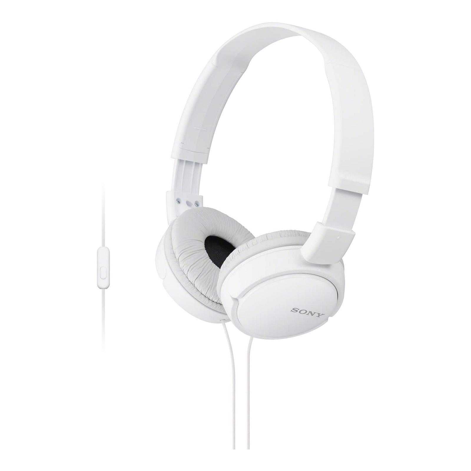 Навушники Sony Foldable Entry-level 30mm Driver White, фото №1