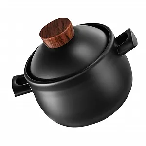 Жаровня LIFKOME Large термостойкая каменная для газовой плиты - Фото 1