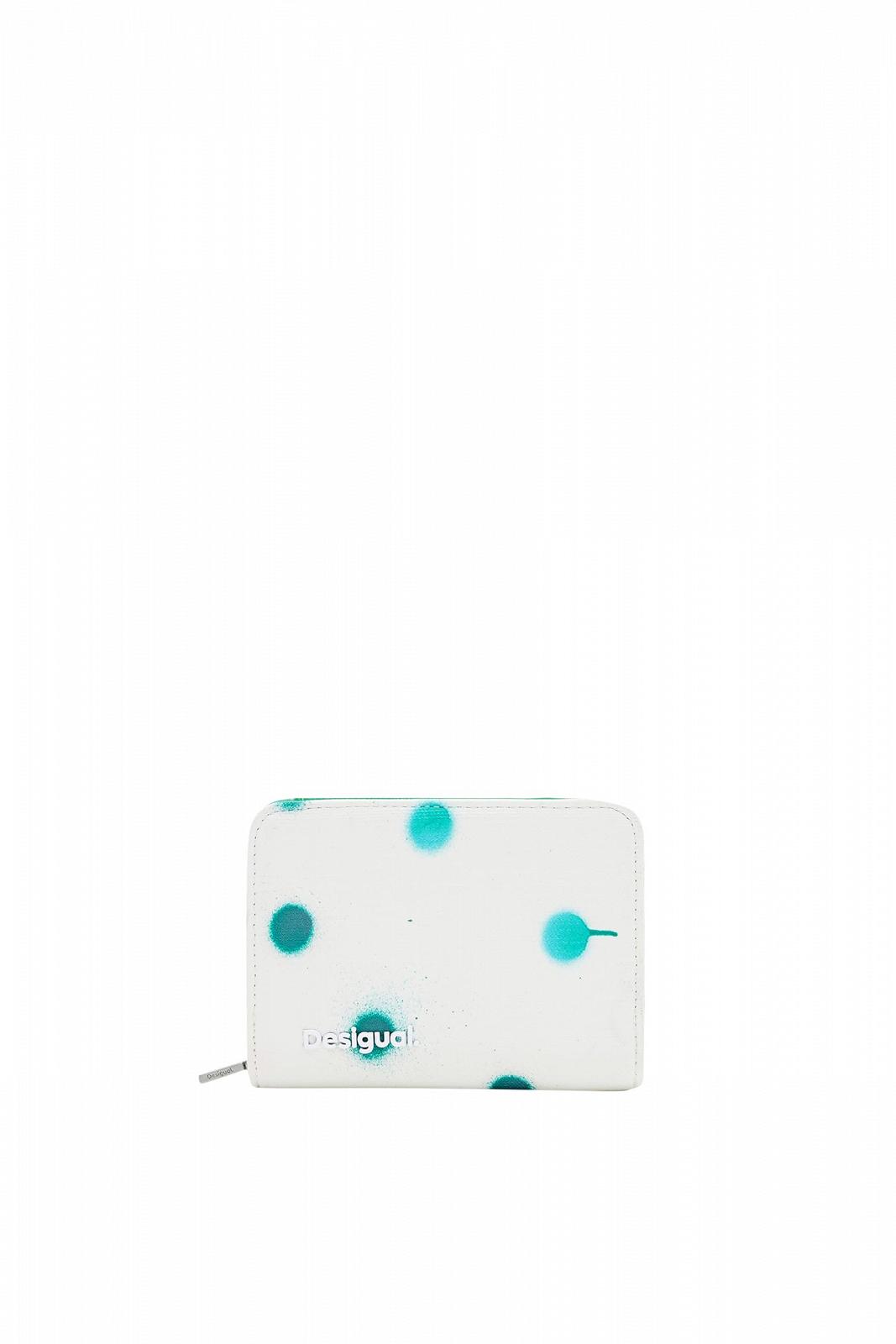 Кошелек Desigual Mone_new Splatter Maya Трисекционный, фото №4
