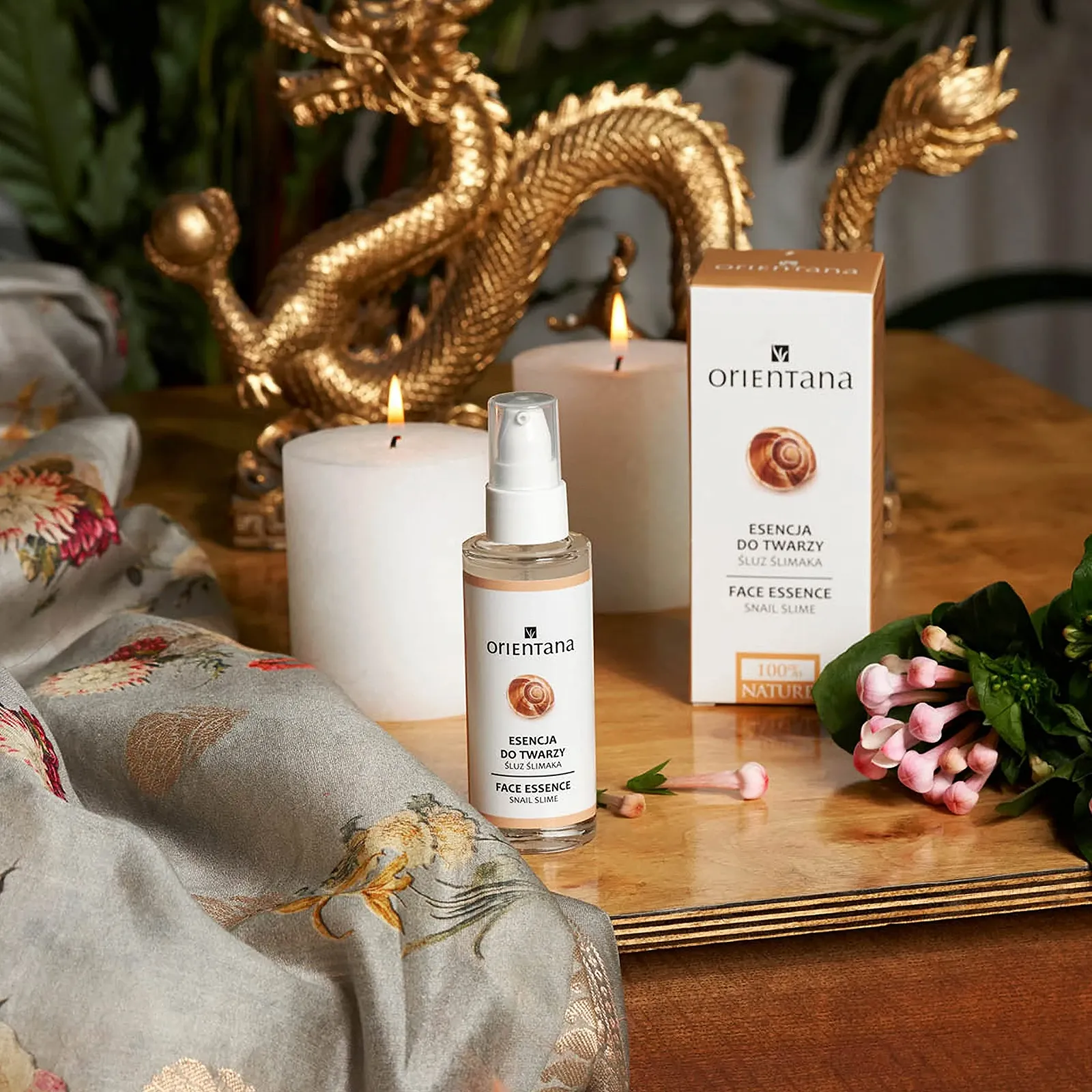 Маска для обличчя Orientana Есенція з високоякісного слизу равлика 98.6% Anti-Ageing & Wrinkle, фото №8