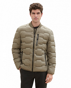 Куртка Tom Tailor QUILTED BOMBER JACKET Коричневый XL - Фото 1